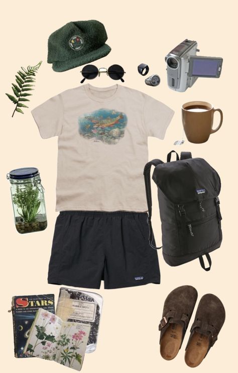 Granola style #fashion #outfits #outfitideas #granola @patagonia Granola Boy Outfits, Granola Outfits, Granola Style, W Pictures, Types Of Aesthetics, Mens Casual Outfits Summer, Camping Outfits, Summer Outfit Inspiration, Men Fashion Casual Outfits