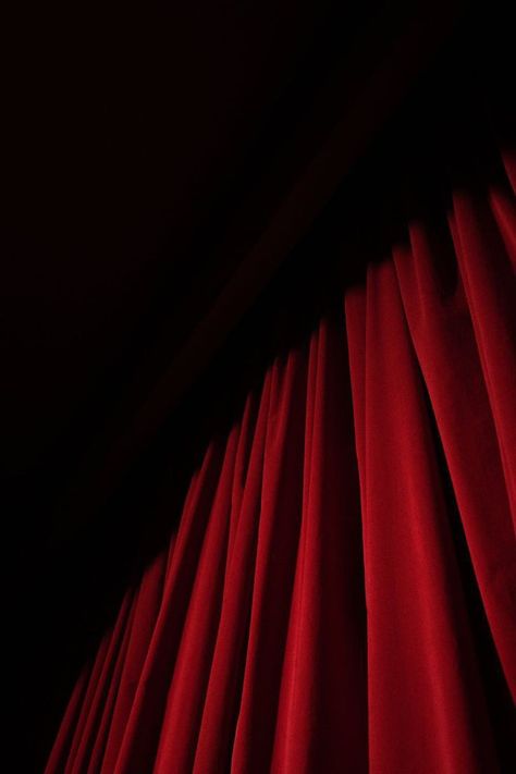 Tina Turner Musical, Movie Theater Aesthetic, Red Velvet Curtains, Musical Tickets, Theatre Curtains, Stage Curtains, Ghost Light, Theatre Poster, Close Up Photography