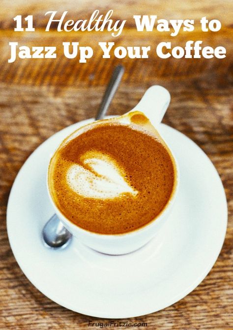 11 Healthy Ways to Jazz Up Your Coffee. List of healthy & frugal ways to add some excitement to your cup o' joe. Frugal Fritzie Coffee List, Pod Coffee Machine, Coffee In The Morning, Morning Coffee Images, Good Morning Coffee Images, Coffee Images, Healthy Coffee, Lifestyle Change, Coffee Drink Recipes