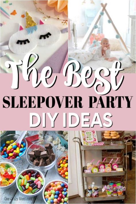 The Best Sleepover, Sleepover Party Ideas, Slumber Party Ideas, Sleepover Crafts, Slumber Party Activities, Birthday Sleepover Ideas, Slumber Party Birthday, Teen Sleepover, Girls Slumber Party