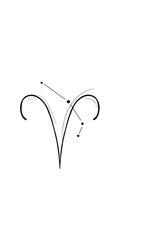 Horoscope Tattoos Aries, Aries Small Tattoo Ideas, Aries Symbol Art, Aries Symbolism, Small Aries Tattoos For Women, Simple Aries Tattoo, Unique Aries Tattoo For Women, Small Aries Tattoo, Aries Tattoo Minimalist