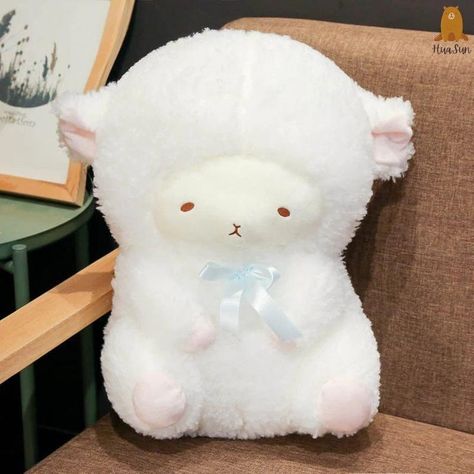 Sleeping Sheep, Sheep Plush, Alpaca Stuffed Animal, Kawaii Toys, Super Kawaii, Kawaii Plush, Kawaii Plushies, Kawaii Room, Cute Stuffed Animals