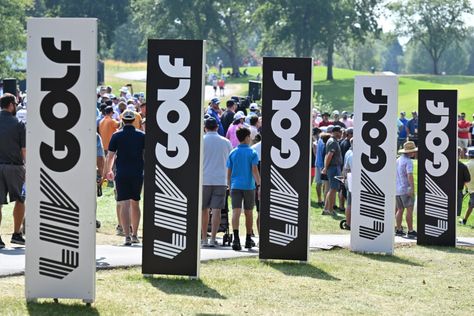 Golf Activation, Golf Event Decor, Wayfinder Signage, Bmw Golf, Distance Yourself, Pga Tour Players, Liv Golf, Golf Events, Dustin Johnson