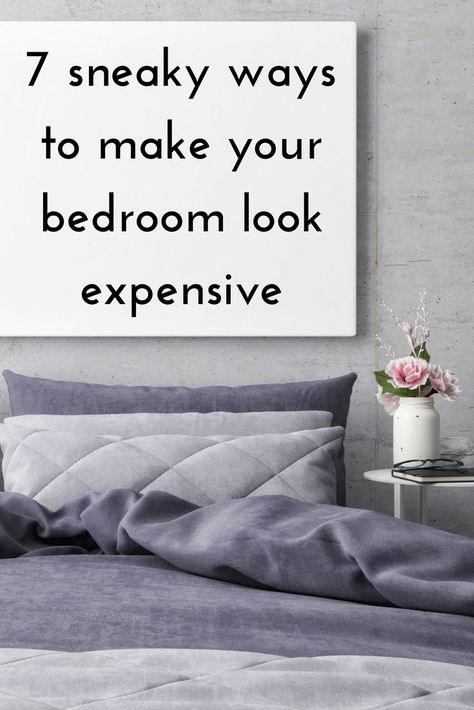 Want to #decorate your bedroom to look more luxe than it really is? Get the glam look for your bedroom that you really want, even though you are on a budget. Bedroom Loft Design, Bedroom Decor On A Budget, Glam Bedroom, Bedroom Updates, Budget Bedroom, Design Rugs, Bed Design Modern, Look Expensive, Glam Look