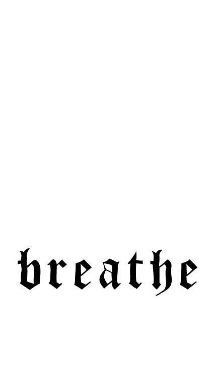 Breathe Fonts Tattoo, Tattoo Breathe Words, Cool Text Tattoo, Word Fonts Tattoo, Art Text Tattoo, 2 Word Tattoos, Tattoo Text Font, Tattoo Text Ideas, Breathing Tattoo