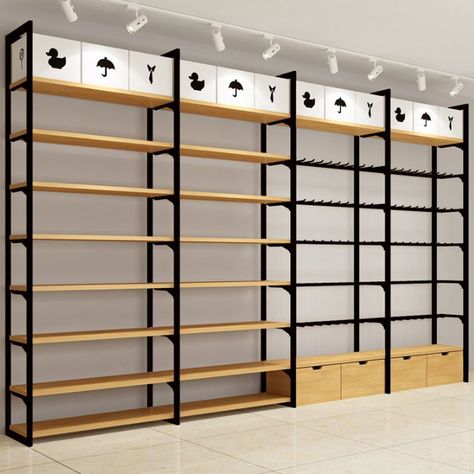 Retail Display Racks Manufacturers in Maharashtra Store Rack, Boutique Store Displays, Retail Display Shelves, Pet Store Design, Mobile Shop Design, Big Bazaar, Store Shelves Design, Industrial Racks, Shop Shelving