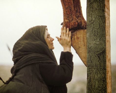 Mother Mary at the foot of the cross Music, Catholic Religion, The James, Catholic, Zen, Thank You, With Friends, The World