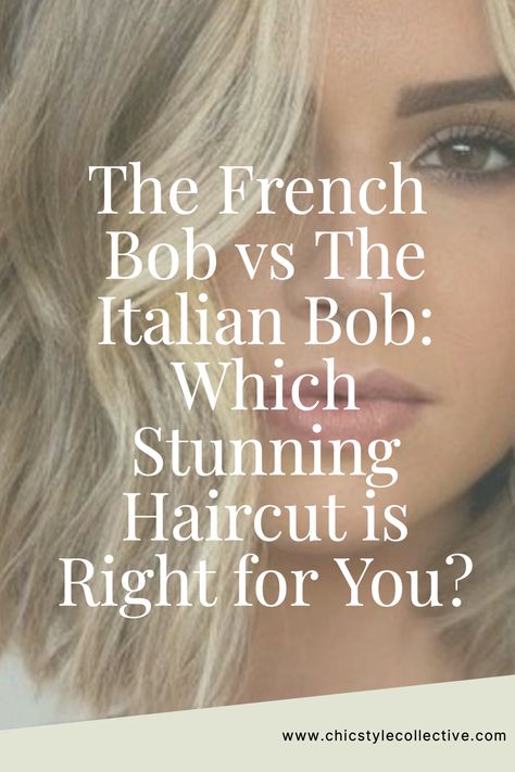 Which Stunning Haircut is Right for You? French Bob With Side Part, Long French Bob With Fringe, Italian Bob Haircut Blonde, French Bob Middle Part, French Haircut Round Face, Shoulder Length French Bob, French Long Bob Haircut, Classic French Bob Haircut, French Bob Grey Hair