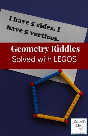 Geometric Riddles Solved with LEGOS- good review of the shapes and their characteristics with an inexpensive manipulative.     -Glenna Hyla Activities, Riddles Kids, Lego Learning, Math Solver, Lego Math, Math Night, Math Homework Help, Lego Education, Math Activities For Kids