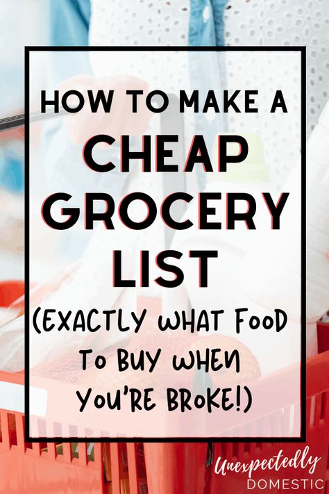 College Grocery List, Grocery List On A Budget, Budget Grocery List, Budget Grocery Shopping, Cheap Grocery List, College Grocery, Grocery Staples, Cheap Meal Plans, Cheap Groceries