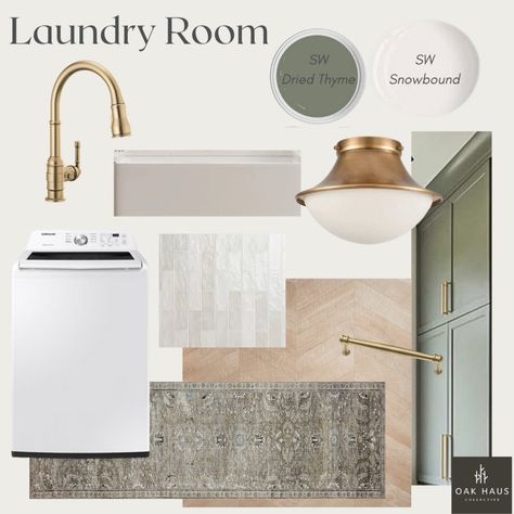 Laundry room goals 🤩 Laundry room selections, green cabinets, laundry room light, laundry room sink, laundry room pulls, cabinet hardware, faucet, gold faucet, flush mount, gold fixtures, laundry room ideas Follow my shop @Oak.Haus.Collective on the @shop.LTK app to shop this post and get my exclusive app-only content! #liketkit #LTKfamily #LTKhome #LTKstyletip @shop.ltk https://liketk.it/4rYJV Laundry Room Colored Cabinets, Mint Green Laundry Room, Modern Classic Laundry Room, Evergreen Fog Cabinets Laundry Room, Parisian Laundry Room, Light And Airy Laundry Room, Olive Green Laundry Room Cabinets, Light Green Laundry Room, Laundry Room Lighting Fixture