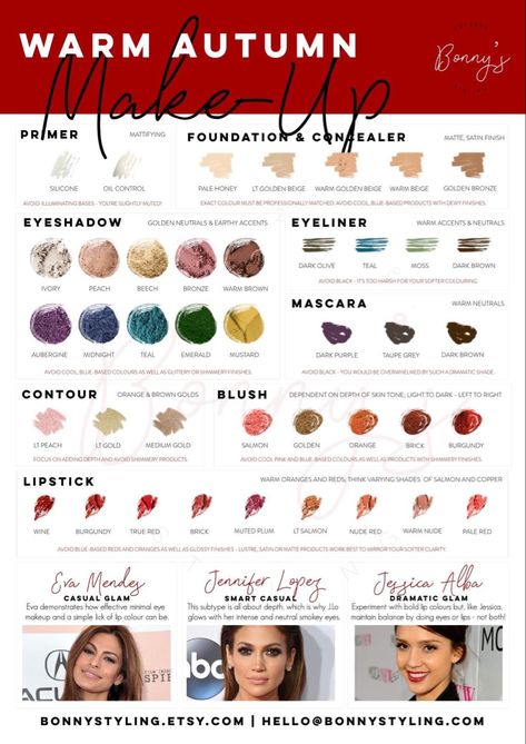 Color Palette For Autumn Skin Tone, Make Up For Autumn Type, Deep Autumn Eyeshadow, Warm Autumn Jewelry, Soft Autumn Eyeshadow Palette, Warm Autumn Color Analysis, True Autumn Nails, Autumn Skin Color Palette, True Autumn Color Palette Makeup