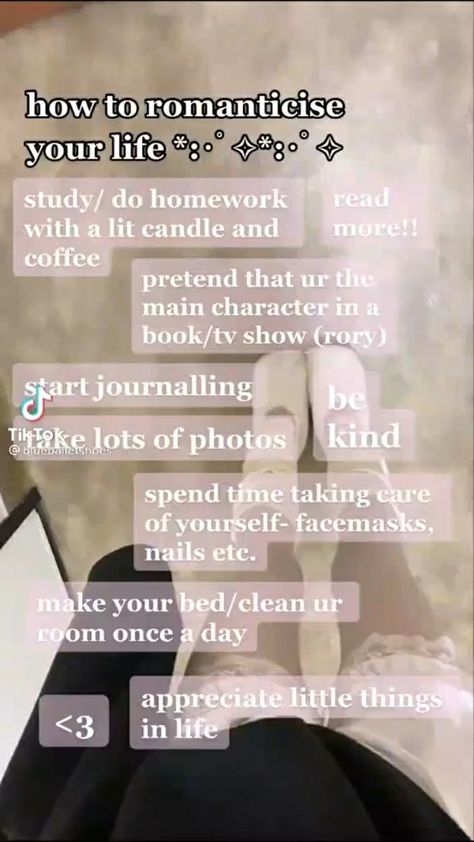 How To Romantizice Your Life, How To Romanticize Homeschool, Romantise Life Aesthetic, Romanizing Your Life, How To Romantisice Your Life, Romantise School Aesthetic, Romanizing Life Aesthetic, Rcta Tips, Ways To Romanticize Your Life