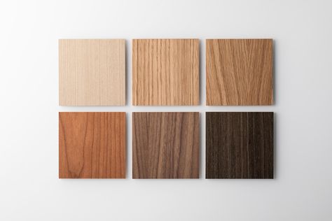 Wood Veneer | Architectural | Forms+Surfaces Veneer Flooring, Plywood House, Architectural Forms, Timber Veneer, Material Board, Wood Sample, Interior Wall Design, Oak Stain, Wood Shades