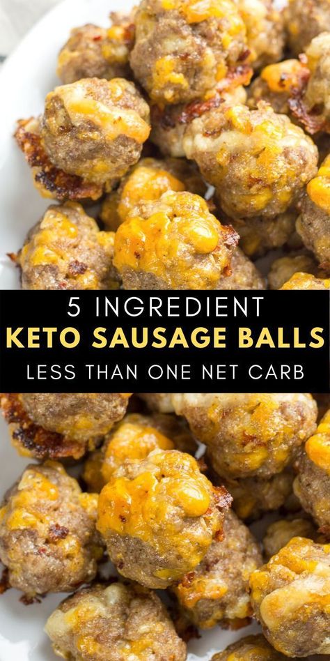 Easy Grab And Go Breakfast, Keto Sausage Balls, Keto Sausage, Keto Recipes Breakfast, Sausage Balls, Grab And Go Breakfast, Diet Breakfast Recipes, Recetas Keto, Keto Meal Prep