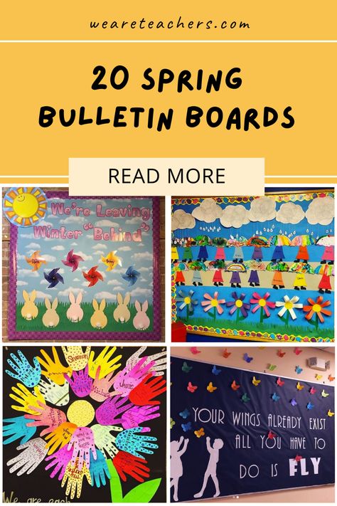 Summer is in sight, but you're not there yet! These fun spring bulletin boards will keep kids engaged until the final bell rings. Sight Words Bulletin Board Ideas, March Into Spring Bulletin Board, Spring Bulletin Boards Preschool, March Bulletin Board Ideas, Flower Bulletin Boards, April Bulletin Boards, March Bulletin Board, Kindness Bulletin Board, Elementary Bulletin Boards