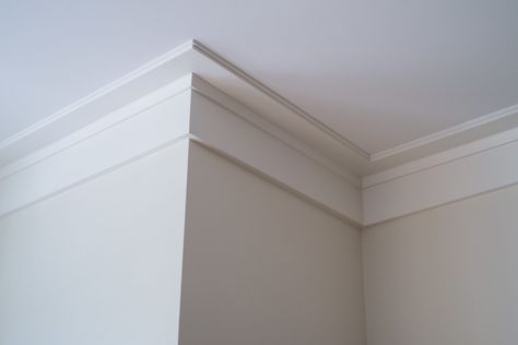 A New Jersey Home featuring Shiplap from Kuiken Brothers' Modern Craftsman Moulding Collection - Kuiken Brothers Craftsman Crown Molding, Farmhouse Crown Molding, Craftsman Moulding, Farmhouse Molding, Flat Crown Molding, Modern Crown Molding, Modern Trim, Craftsman Trim, Ceiling Trim