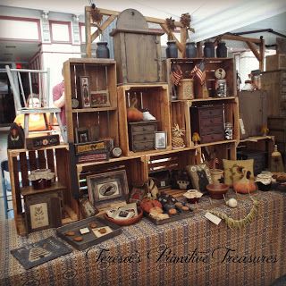 Booth Display Ideas Diy, Vintage Market Booth, Craft Stall Display, Corn Festival, Craft Fair Vendor, Market Stall Display, Vendor Booth Display, Craft Fair Booth Display, Antique Booth Displays