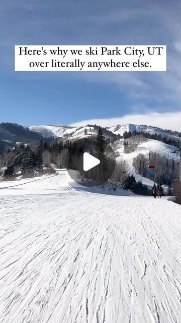 Kelsey Graves on Instagram: "It’s as easy as 1-2-3. 🎿 1) SLC airport is close to lots of ski resorts. 2) Utah snow is some of the best in the U.S. ❄️ We love The Canyons side of Park City Mtn Resort, Alta & Snowbird. ❄️ 3) You can’t beat charming Main Street for dinner & shopping.

#parkcity #parkcityutah #parkcitymountain #skiparkcity #deervalley #alta #snowbird #skitrip" Utah Snow, Alta Utah, Ski Park, Utah Ski, Slc Utah, Park City Mountain, Utah Skiing, Deer Valley, Ski Resorts