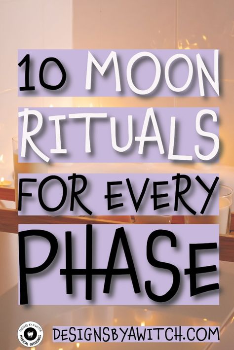 10 Moon Rituals for Every Phase. If you are in need of a good moon ritual, we may have what you need! Come check it out and see. Rituals For Each Moon Phase, Moon Phase Rituals, 1st Quarter Moon Ritual, First Quarter Moon Ritual, Supermoon Ritual, Waning Moon Ritual, Monthly Rituals, New Moon Ritual, New Moon Phase