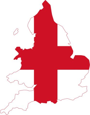 Flag map of England (White with red cross), part of the U.K. 🇬🇧 Map Of England, Brazil Map, 4k Gaming Wallpaper, Happy Good Friday, England Map, Dominic Cooper, Map Tattoos, Viking Wedding, England Flag