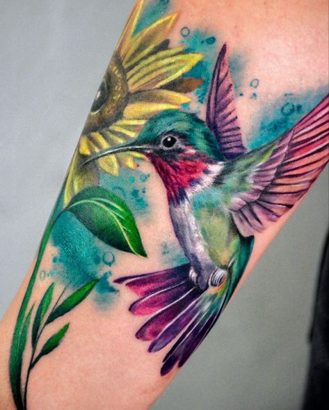 Download My FREE Tattoo eBook Featuring 300+ Unique Tattoo Designs! Visit! :- https://4shambhusah.systeme.io/9df35163 Hummingbird Tattoo Coverup, Hummingbird Watercolor Tattoo, Color Hummingbird Tattoo, Hummingbird Tattoos For Women, Bright Colorful Tattoos, Hummingbird Tattoo Watercolor, Colorful Hummingbird Tattoo, Best Feminine Tattoos, Hummingbird Flower Tattoos