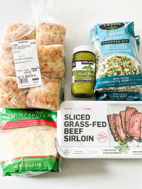 Costco Meal Ideas – Food Play Go Costco Meal Ideas, Costco Snacks, Costco Products, Artisan Rolls, Costco Chicken, Costco Meals, Trader Joes Recipes, Food Play, Week Meal Plan