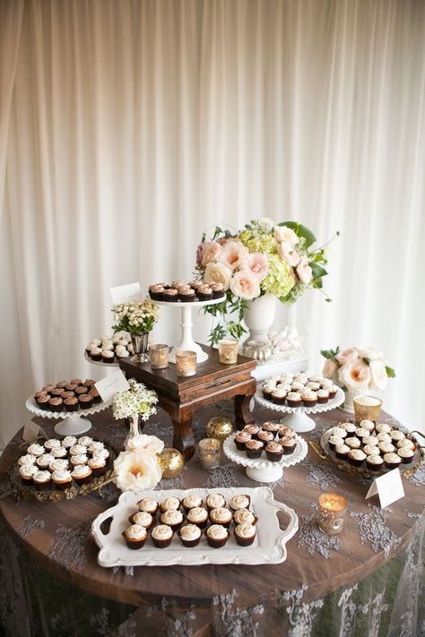 Dessert Display Wedding, Cupcake Table, Buffet Dessert, Santa Fe Wedding, Wedding Cake Table, Cupcake Display, Wedding Dessert Table, Dessert Display, S'mores