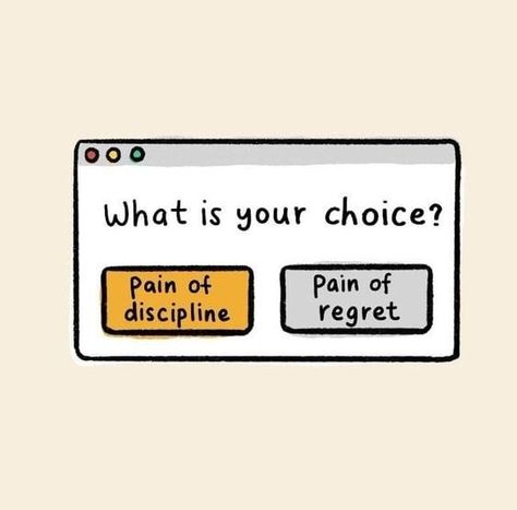 Pain Of Discipline, Visual Metaphor, Art Of Life, Study Motivation Quotes, School Motivation, Reminder Quotes, What’s Going On, Self Improvement Tips, Note To Self