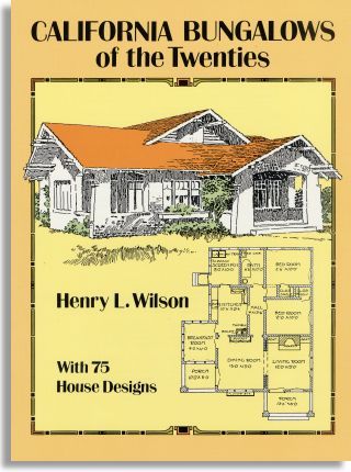 Henry L. Wilson: California Bungalows of the Twenties (Dover Publications) Bungalow Designs, Interior Sketches, California Bungalow, Vintage House Plans, Bungalow House Plans, Bungalow Design, Plan Book, Bungalow Style, Interior Sketch