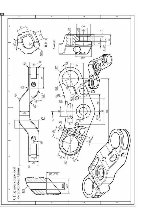 Autocad Isometric Drawing, Solidworks Tutorial, Autocad Tutorial, Mechanical Engineering Design, Isometric Drawing, Industrial Design Sketch, Autocad Drawing, Cad Drawing, Cad Design