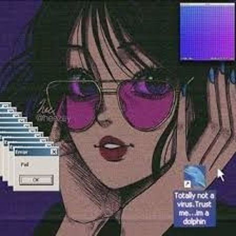 Another Awful Synthwave by Pietro Failache Vaporwave Wallpaper, Vaporwave Art, Anime List, Cyberpunk Aesthetic, 90s Cartoons, Japon Illustration, Vaporwave Aesthetic, Glitch Art, Poses References