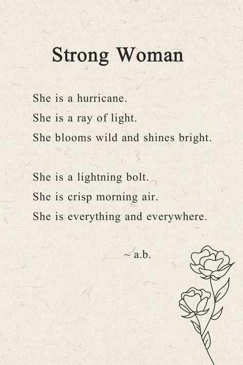 Poetry lovers - ❤️❤️ (Pinterest) Strong Women Quotes Mum, Poem About Beautiful Soul, Small Beautiful Poem, Poem About A Strong Woman, Poem For Strong Women, Poems For Her Beauty, Women Poems Strong, Poetry About Strong Women, Poems For Beautiful Woman