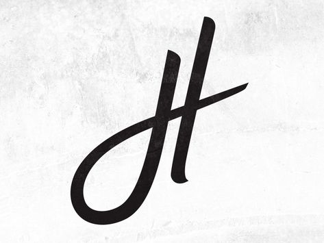 Jh Logo, Letter H Design, Capital H, H Letter Images, H Tattoo, Bullet Journal Font, Photography Editing Apps, S Logo Design, Night Sky Painting