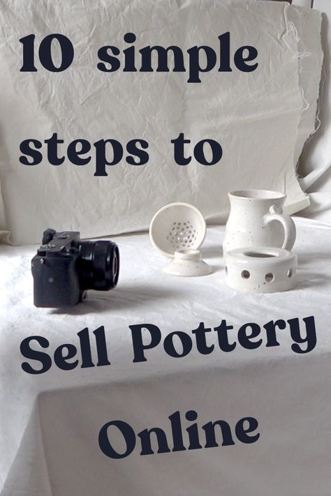 Pottery That Sells Well, Packaging Ideas For Pottery, Best Selling Ceramics, Pottery Business Names, Ceramic Molds For Sale, Pottery To Sell, How To Pottery, Pottery Photography Ideas, Photographing Pottery