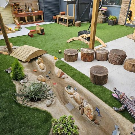 Outside Playground, Outdoor Kids Play Area, Garden Transformation, Outdoor Learning Spaces, Play Area Backyard, Outdoor Play Spaces, Backyard Kids Play Area, Play Garden, Outdoor Play Areas