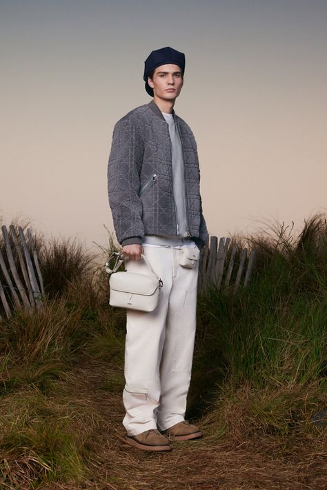 Dior Men Resort 2025 Menswear Collection Resort 2025, Dior Men, Grey Quarter Zip, Kim Jones, Men Dior, Film Strip, Quarter Zip Sweater, Menswear Collection, Men's Wardrobe