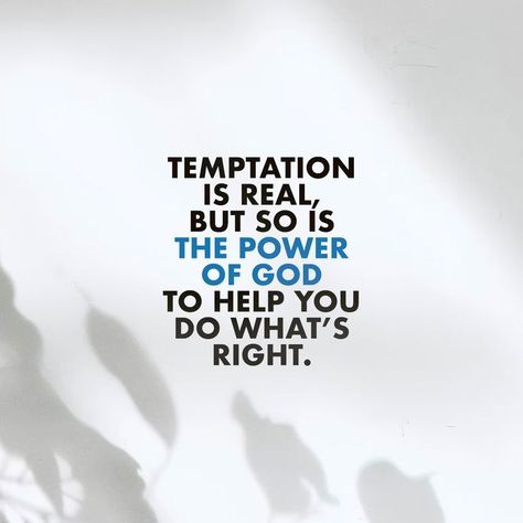 Temptation Quotes, Good Memories Quotes, Power Of God, Memories Quotes, Bible Prayers, Christian Quotes Inspirational, Powerful Quotes, Jesus Quotes, Quotes About God