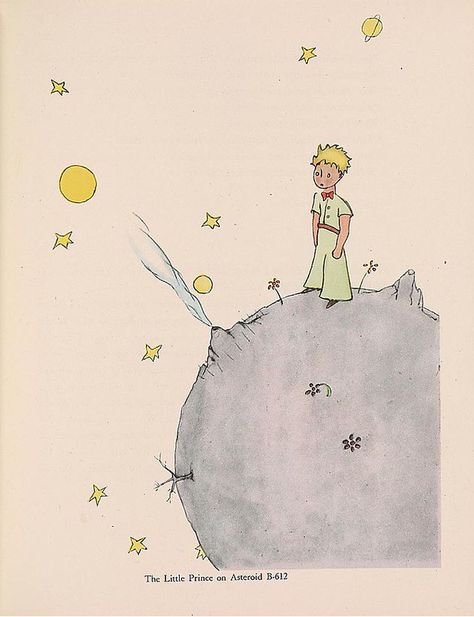 See Original Artwork For "The Little Prince" In All Its Ragged Glory Little Prince Quotes, Prince Quotes, 그림 낙서, Little Prince, Dessin Adorable, The Little Prince, Book Illustration, A Boy, The Sky