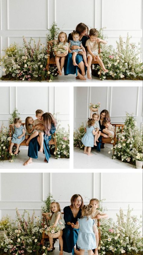 Mommy And Me Vintage Photo Shoot, Mother’s Day Florals Photoshoot, Mothersday Photoshoot Studio, Mother’s Day Mini Outside, Mother Days Photoshoot Ideas, Indoor Mothers Day Photoshoot, Indoor Floral Photoshoot, Mother’s Day Mini Photoshoot, Mother’s Day Mini Session Poses