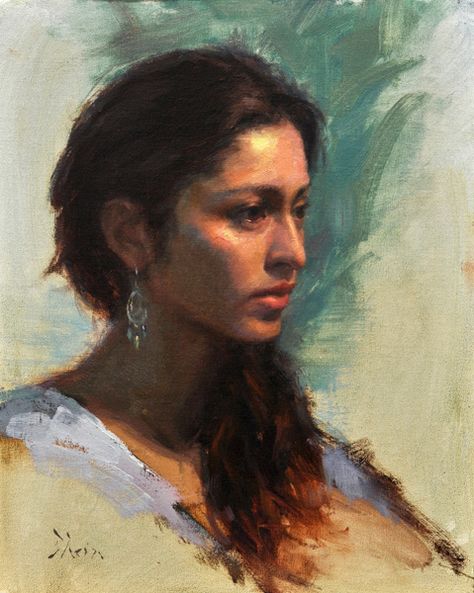 Jacob Dhrin Face Oil Painting, Side Portrait, Hyper Realistic Paintings, Light Photo, Figurative Artwork, Painting Medium, Impasto Painting, Oil Painting Portrait, Ap Art