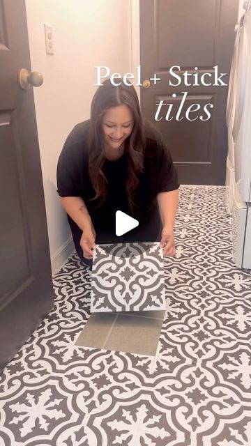 Naomi Vega | Content Creator on Instagram: "Laundry room refresh with these Peel & Stick Tiles 🙌🏼

So easy to do and affordable! 😍

Comment TILES for the links to my laundry room makeover or shop my LTK https://liketk.it/4Dz8l" Vinyl Peel And Stick Tiles, Peel And Stick Tile Backsplash Laundry Room, Bathroom Stick On Tiles, Stick On Tiles Bathroom, Laundry Room Refresh, Tile Over Tile, Peel And Stick Floor Tile, Laundry Room Tile, Stick Tile Backsplash