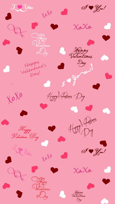 Valentine's Day iPhone Wallpaper - 24 Pink Valentine Wallpaper, Valentine Wallpapers, Valentino 2024, Valentine's Day Wallpaper, Valentines Wallpaper Iphone, Kawaii Valentine, Cute Pink Background, Day Wallpaper, Valentine Background