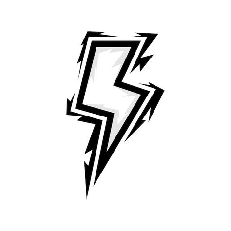 Lightning Bolt Logo Design, Lightning Logo Design, Vector Lightning, Lightning Logo, Lightning Bolt Design, Logo Illustration Design, Flash Logo, Live Backgrounds, Desain Buklet