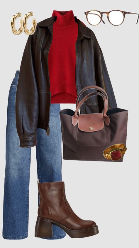 #Falloutfit#fall #outfit#outfitinspo Catskills Fall Outfit, Chilly Fall Day Outfits, Fall Outfits Friends, Cute Bonfire Outfits Winter, 90 Fall Outfits, Philly Fall Outfits, 1990s Fall Fashion, Winter Tailgate Outfit College, Windy Fall Day Outfit