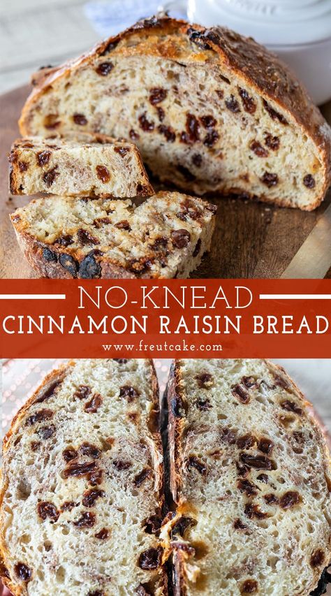 Raisin Bread Recipe, Cinnamon Raisin Bread Recipe, Diet Types, Healthy Breads, Gf Food, Pembuat Roti, Dutch Oven Bread, Pain Sans Gluten, Gf Baking