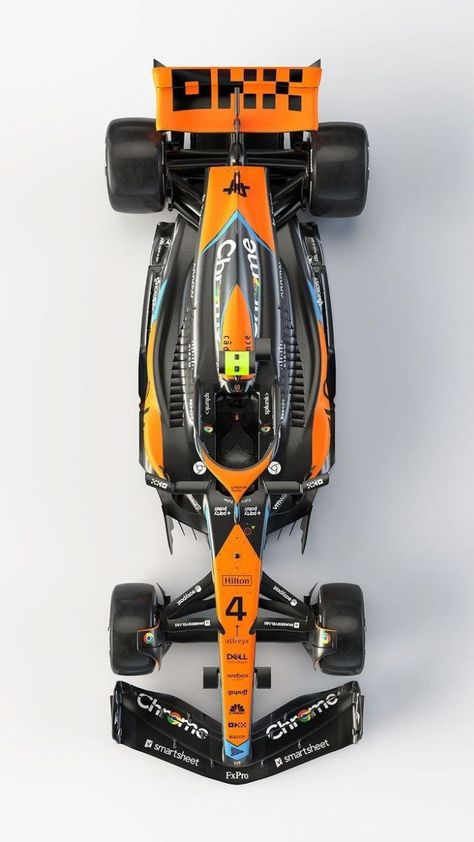 Mclaren 2023, 2023 Mclaren, Car Top View, Racing Wallpaper, F1 Art, Mclaren Formula 1, F1 Wallpaper Hd, Mclaren Cars, F1 Car