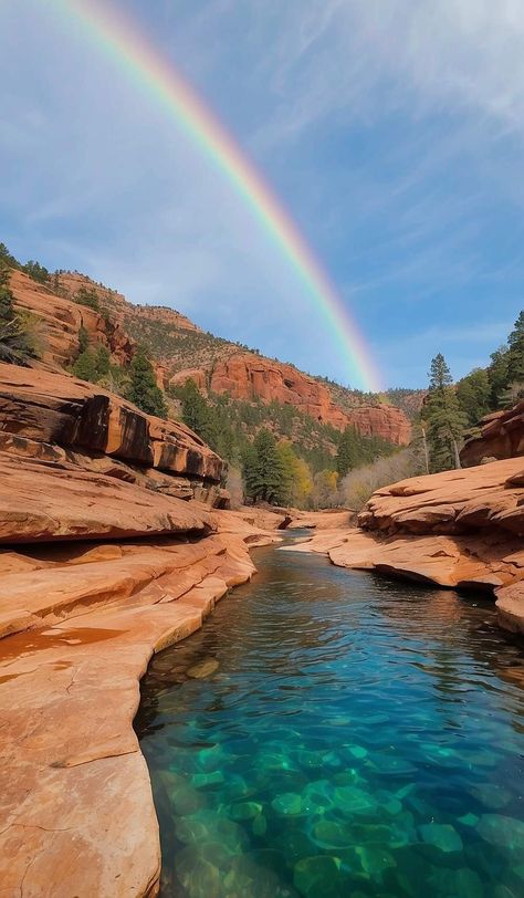 Slide Rock State Park, Arizona America Road Trip Aesthetic, Red Rock State Park Arizona, Arizona Lifestyle, Aesthetic Arizona, Sunset Arizona Aesthetic, Arizona Summer, Arizona Aesthetic, Arizona Highways Photography, Slide Rock State Park