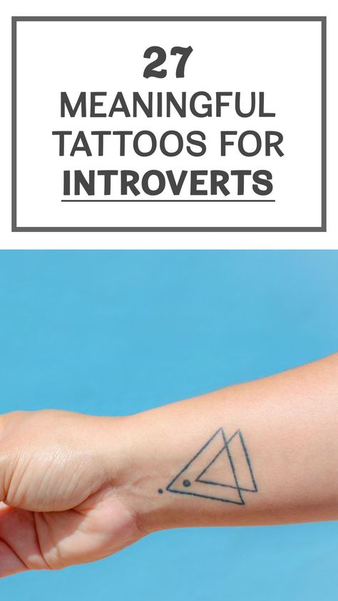 If you're an introvert looking for a gorgeous but simple tattoo, consider some of these ideas for meaningful tattoos. Small Tattoo Ideas With Meaning Symbols, Small Tattoo With Deep Meaning, Simple Tattoos For Men With Meaning, Tattoo Deep Meaning Symbols, Simple Meaningful Tattoos Men, Introverted Tattoo, Tattoo Ideas For Introverts, Simple Tattoo Ideas With Deep Meanings, Tattoo For Introverts