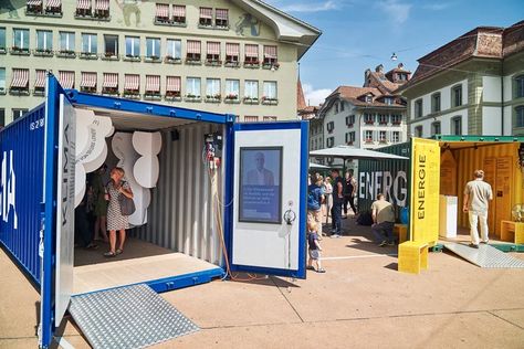 Architecture, Shipping Containers, The Office, Container Architecture, Pop Up Store, Design Museum, Shipping Container, Pop Up, Portal